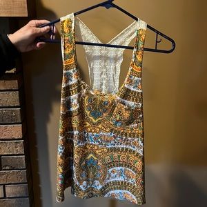 Paisley forever 21 hippie tank